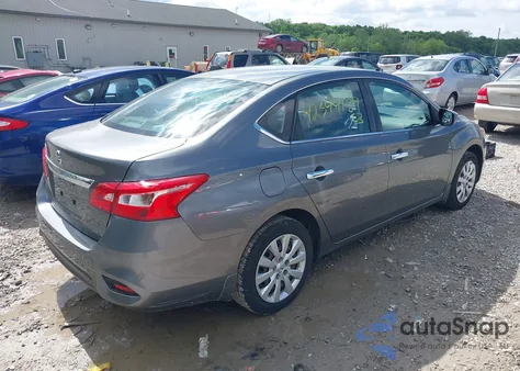 2019 Nissan Sentra S из США, поврежденный, VIN 3N1AB7AP1KY378228